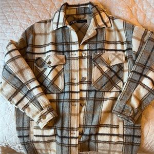 Zara shirt jacket, size XS